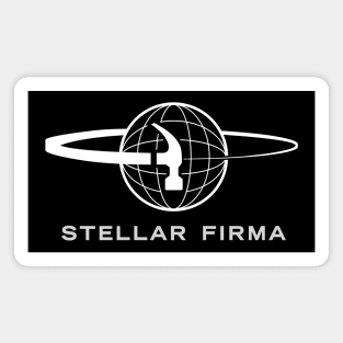 Stellar Firma Podcast Logo (Transparent) Magnet